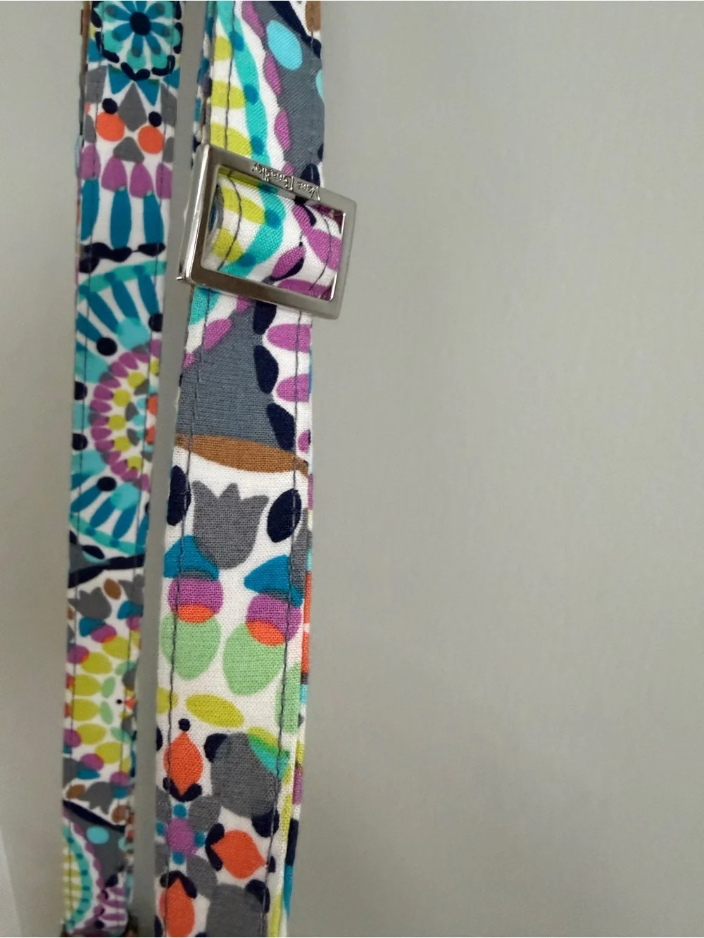 NWT Vera Bradley Multicolor Mosaic Quilted Saddle Crossbody Bag